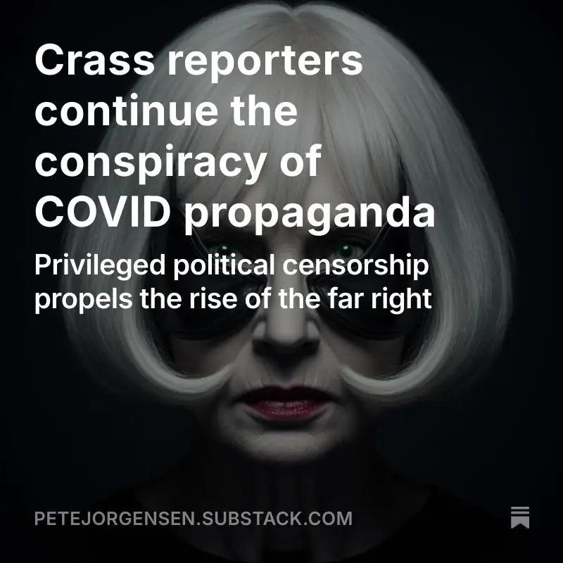 A woman with a hostile stare wearing horse blinkers.